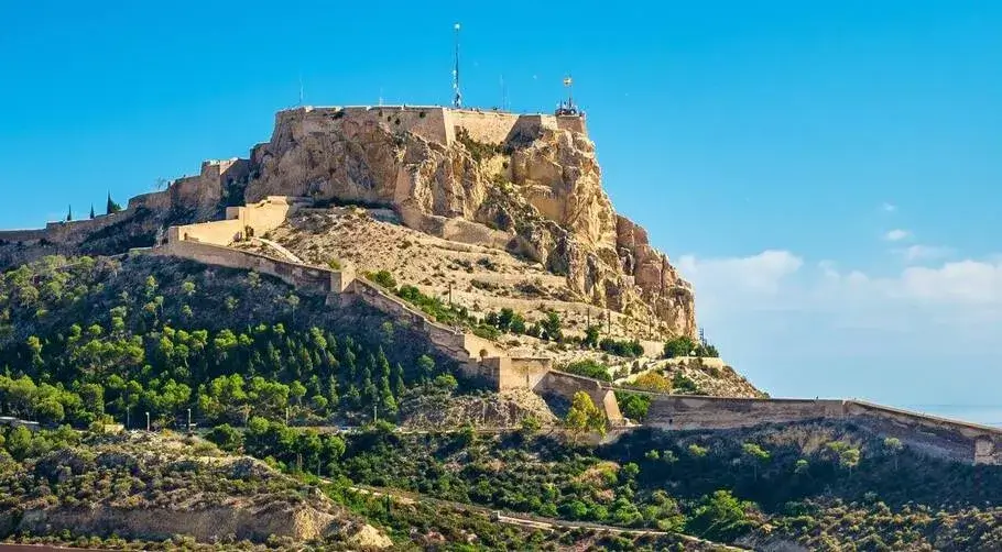 La forteresse d'Alicante